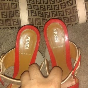 Fendi sandals and fendi bag